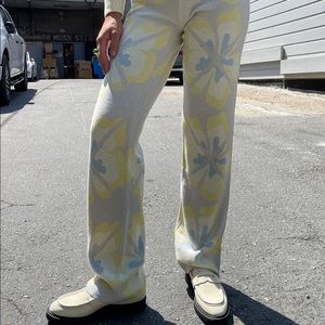 House of Sunny Hibiscus Aarons Set Knit Pant